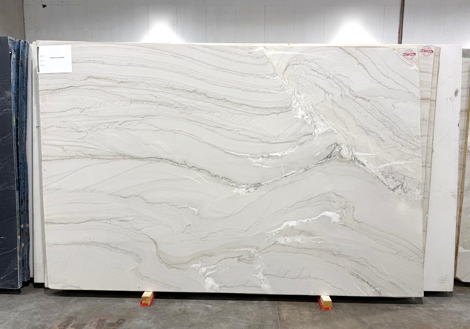 slab of diamond lux honed, available at Unique Stone Boutique, quarztite store in Austin