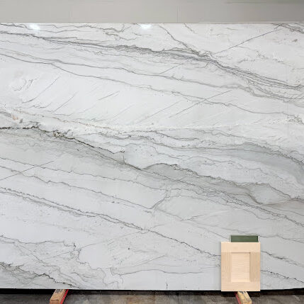 Infinity White with cabinet and tile
