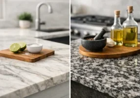 Quartzite Versus Granite Countertops